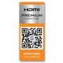 Aisens Cable HDMI 2.0 Premium 4K@60Hz 18Gbps 1m Negro